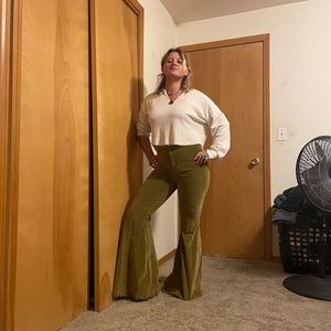 Green super flare cords